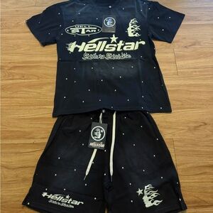 Hellstar Men's Black Short Sleeve Tee